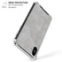 Light Grey Concrete iPhone XS Max Clear Case